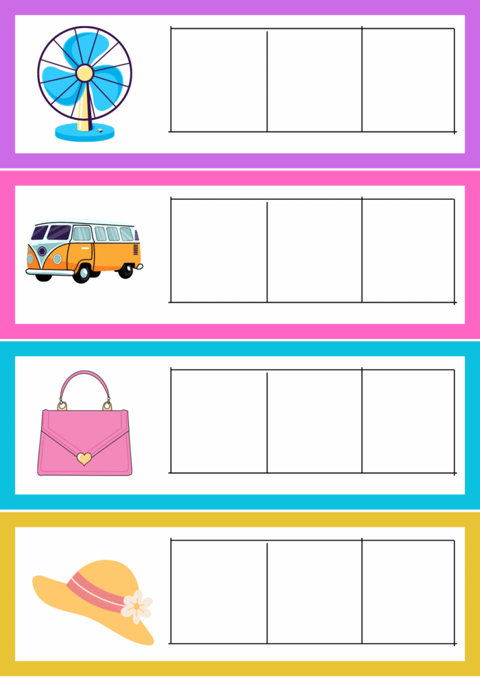 CVC writing cards - Image 9