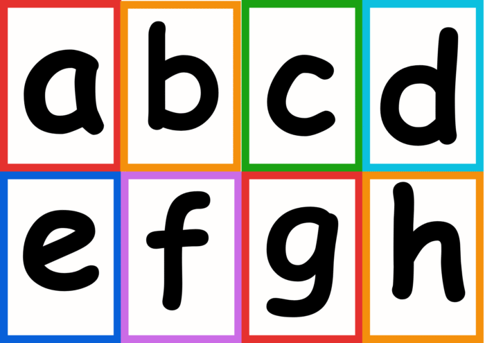 Small English letters Flash Cards - Image 8