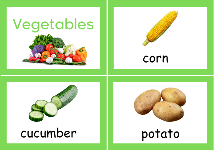 Vegetable flash cards - Image 7
