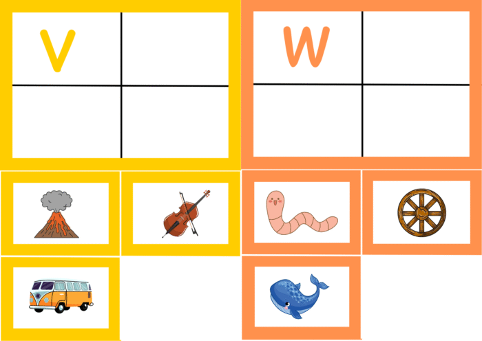 Letters Vocabulary Mats - Image 4