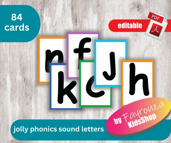 Jolly Phonics sound letters
