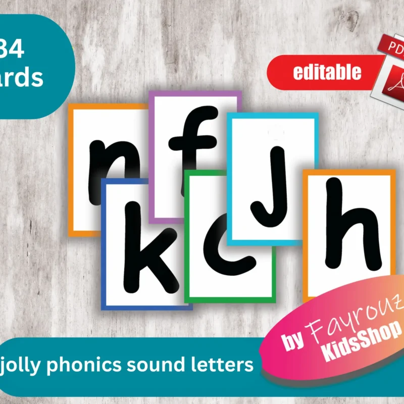 Jolly Phonics sound letters
