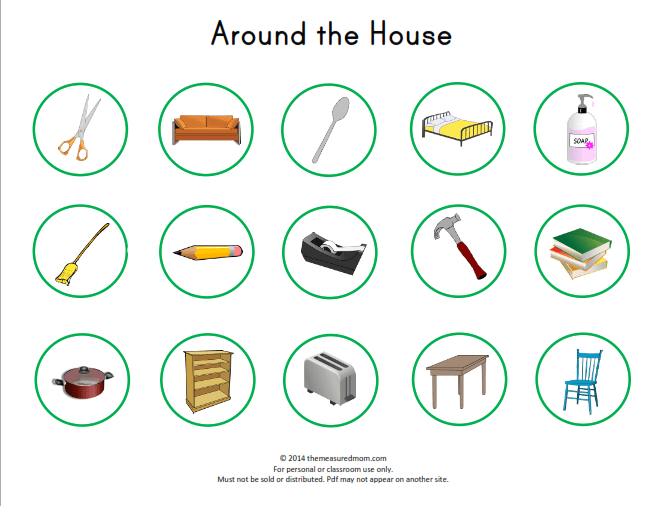 Around-the-House-matching-board