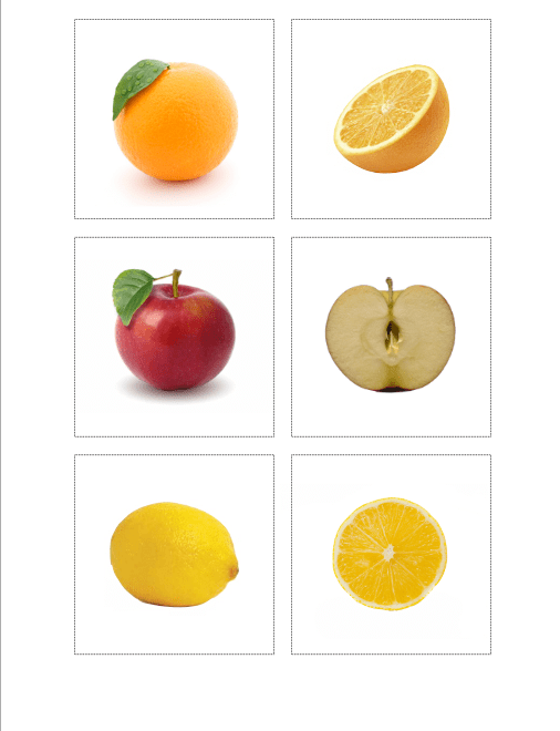 Fruit - inside and out
