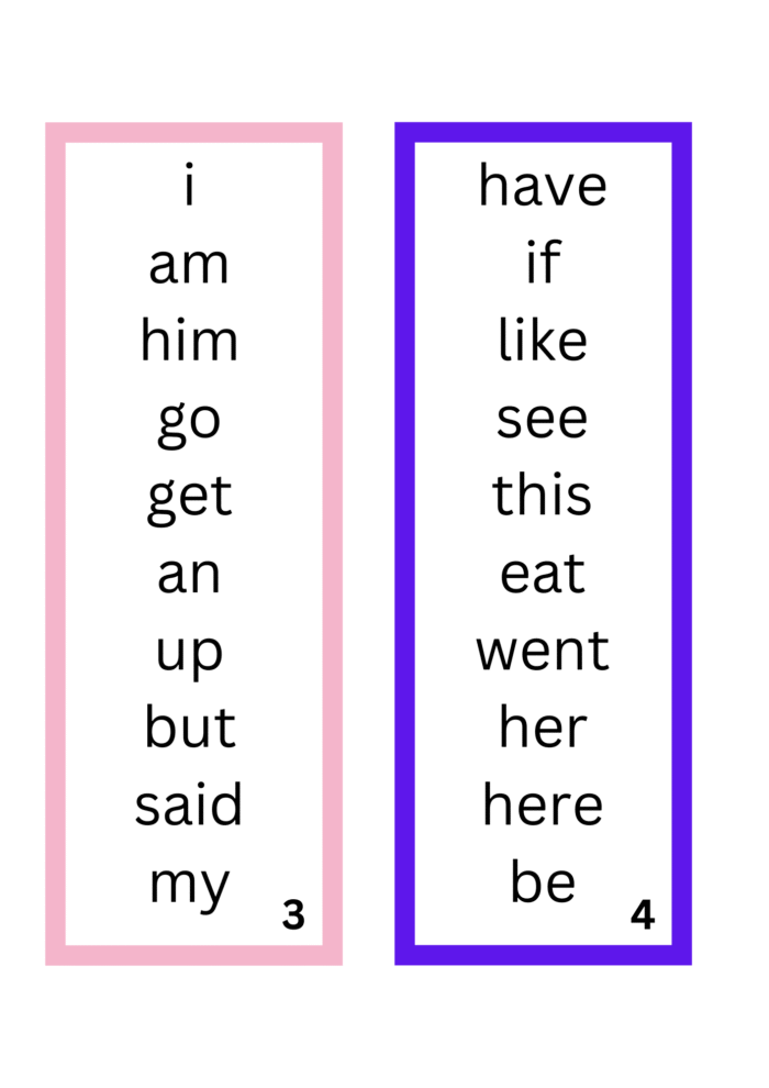 sight word lists - Image 5