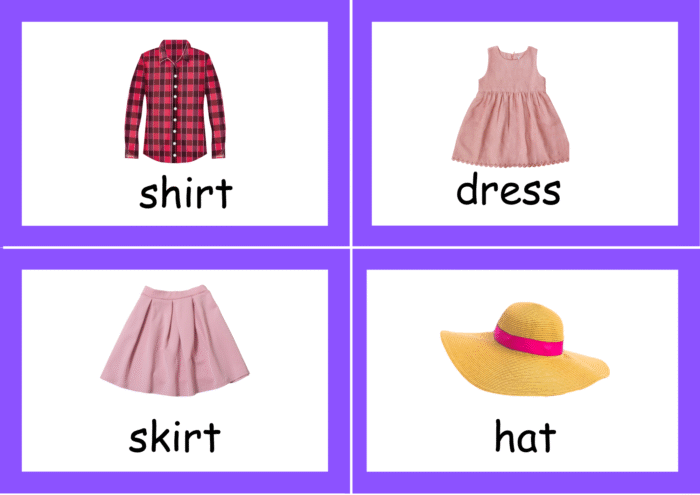 Clothing flash cards - Image 6