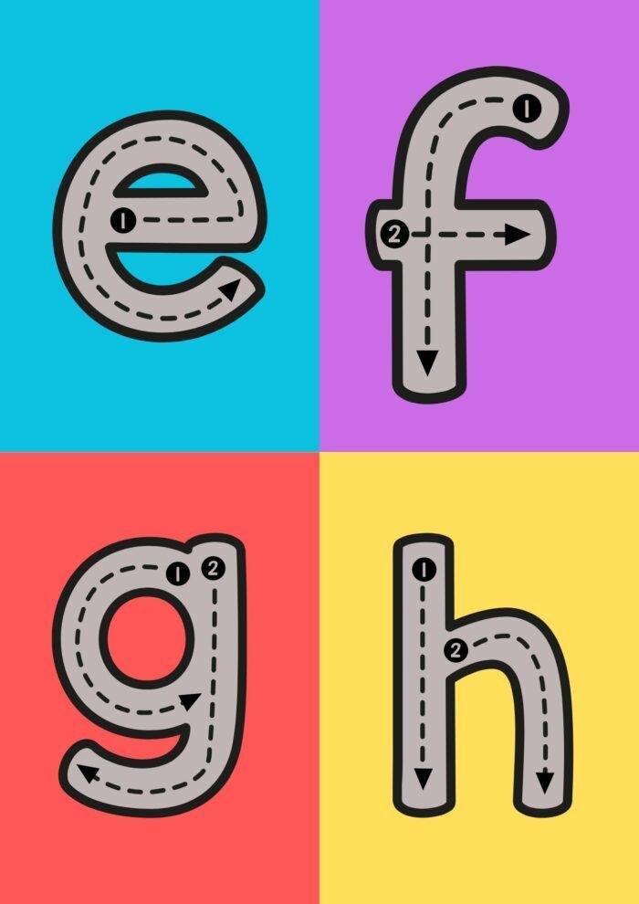 English Road Letters - Image 7
