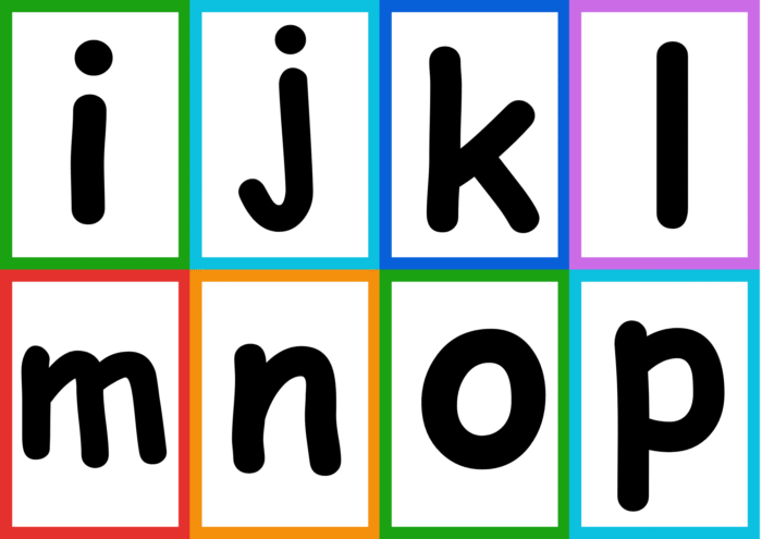 Small English letters Flash Cards - Image 6