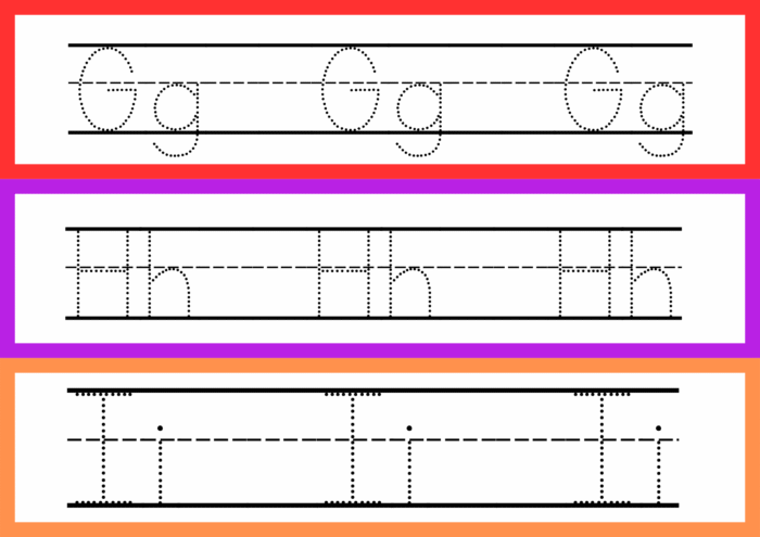 upper case and lower case tracing - Image 9