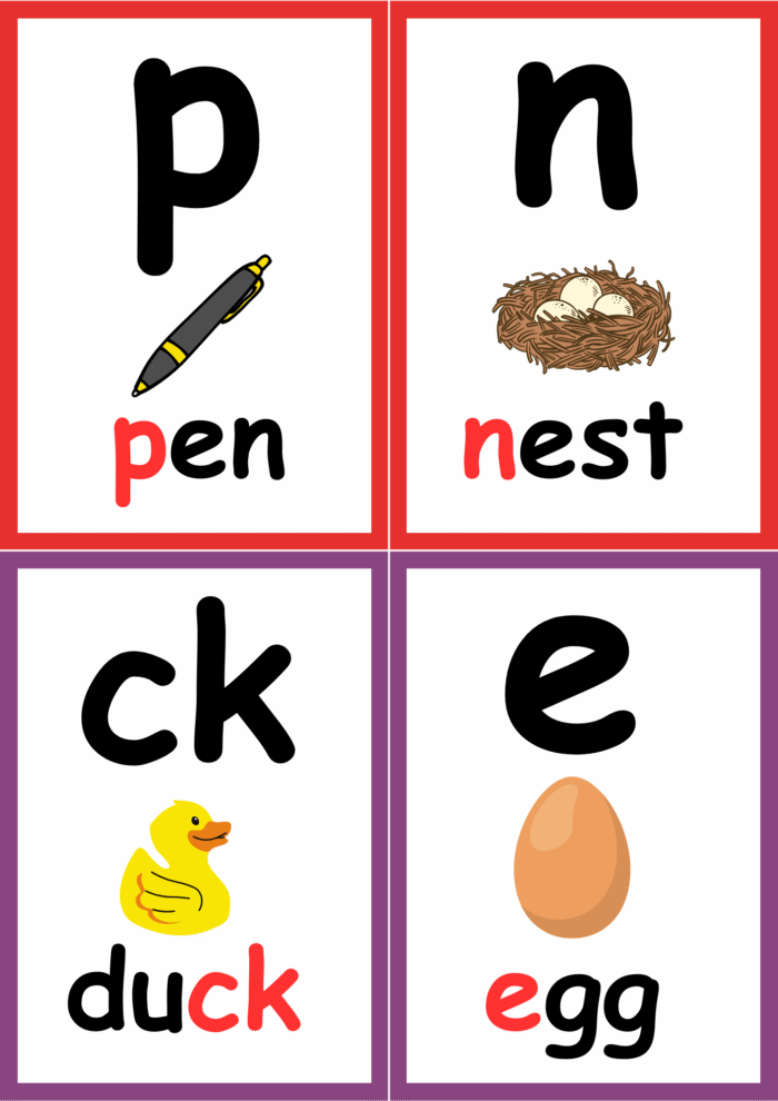 Jolly Phonics flash cards - Image 11