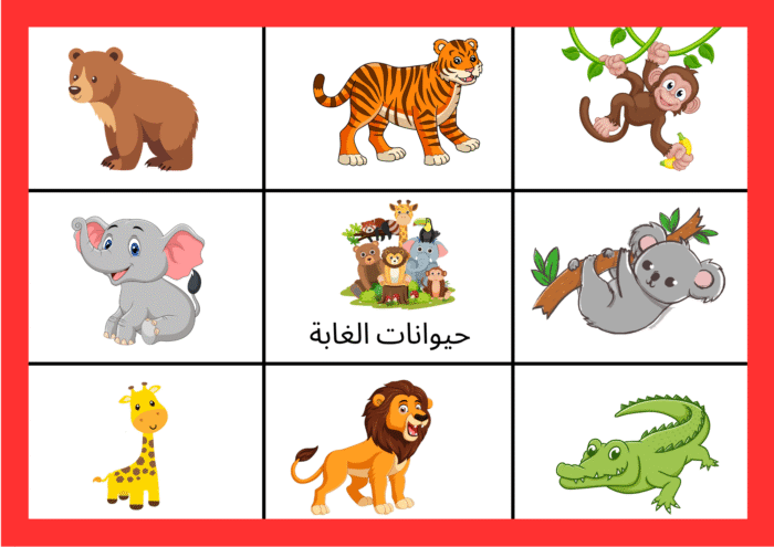 نشاط مطابقة الكلمات بالصور - Image 17