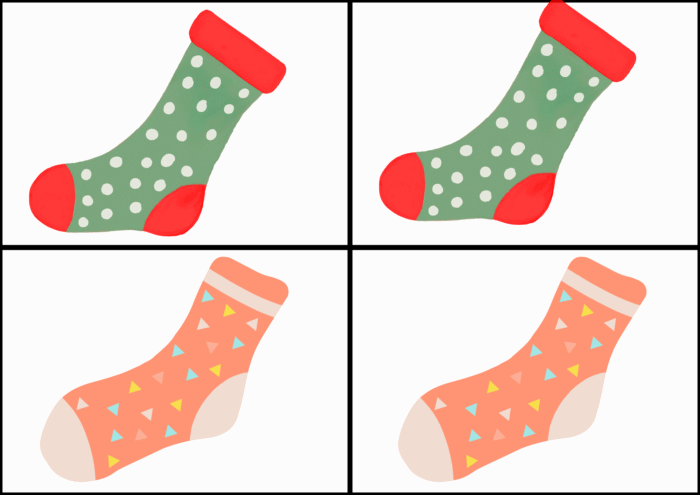 Sock Pair Matching Activity - Image 5