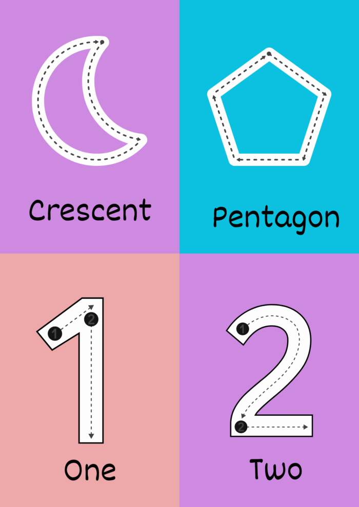 Shapes and numbers Tracing - Image 3
