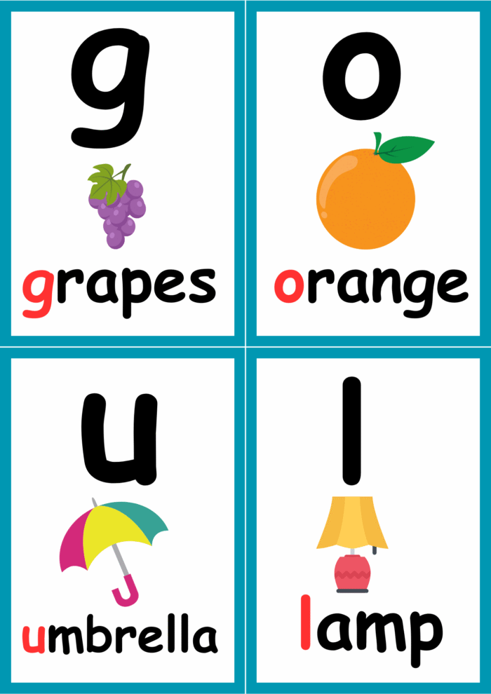 Jolly Phonics flash cards - Image 10
