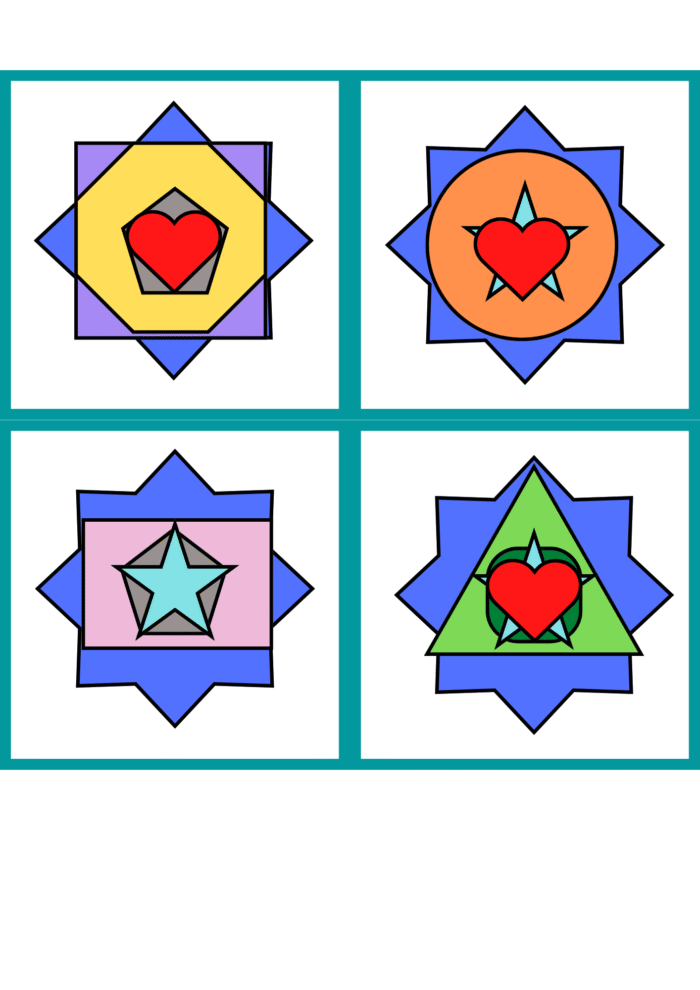 Build the shapes pattern - Image 6