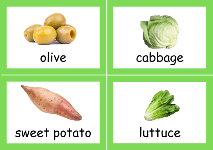 Vegetable flash cards - Image 4