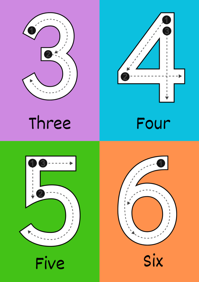 Shapes and numbers Tracing - Image 2