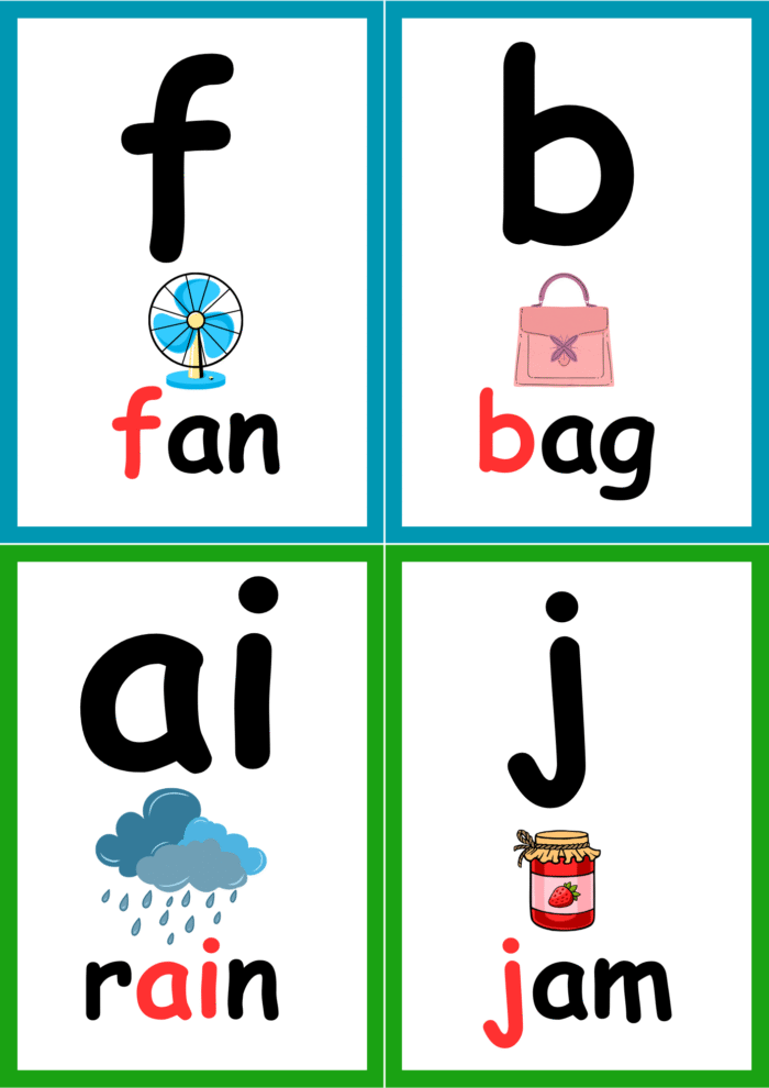 Jolly Phonics flash cards - Image 9