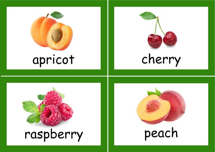 Fruit flash cards - Image 3