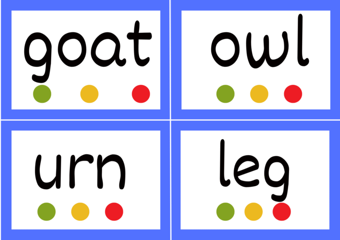 Jolly Phonics word cards - Image 7