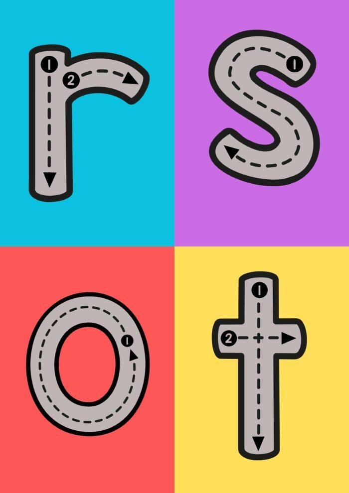 English Road Letters - Image 4