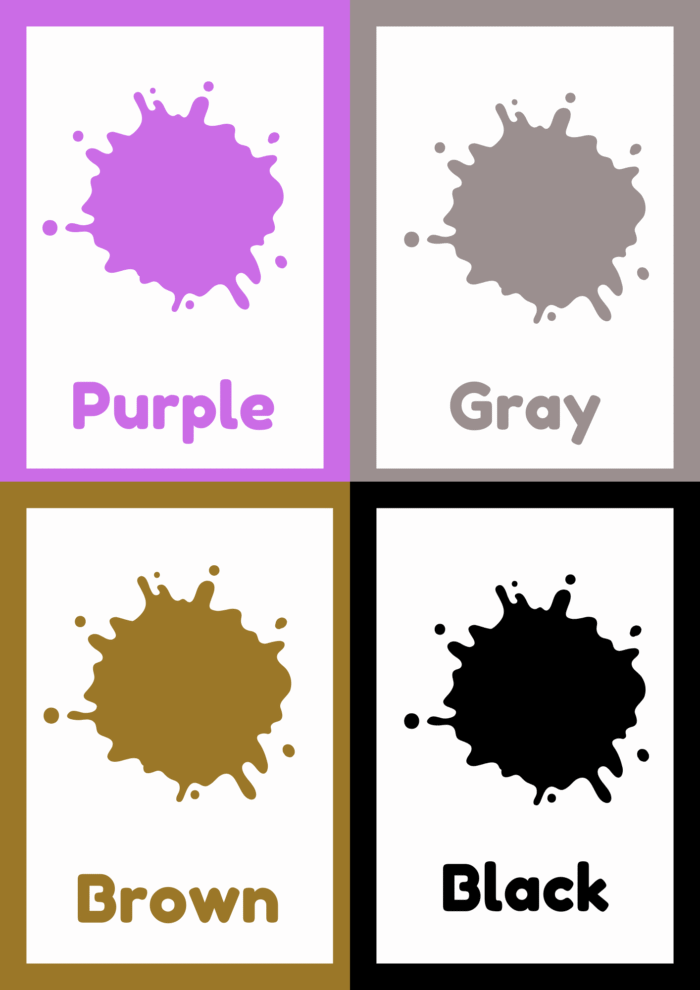 Color Shape and numbers Flash Cards - Image 5