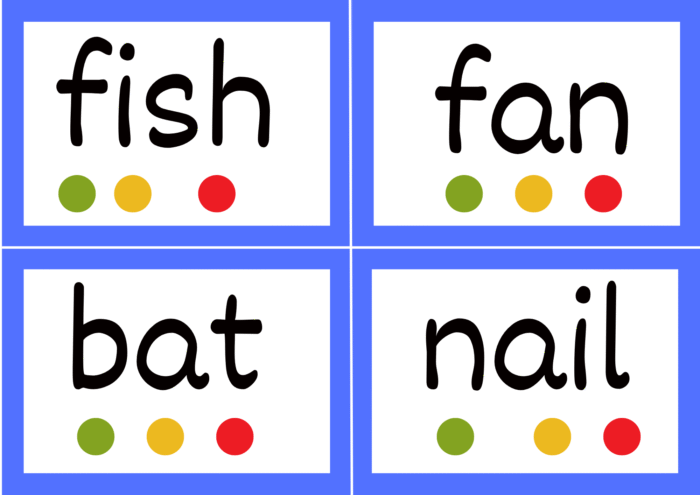 Jolly Phonics word cards - Image 8
