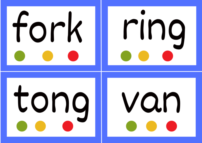 Jolly Phonics word cards - Image 13