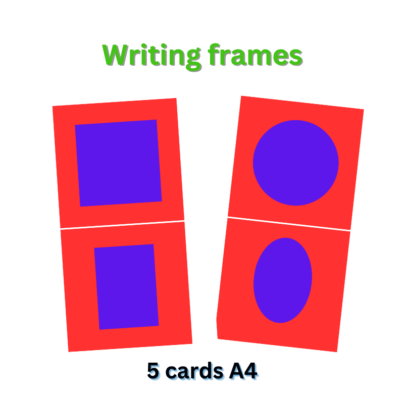 Writing frames