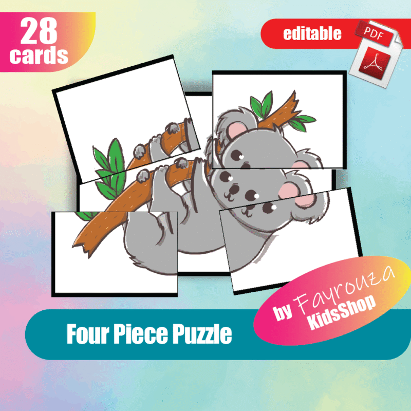 Four piece puzzle