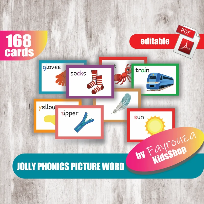 Jolly Phonics picture word