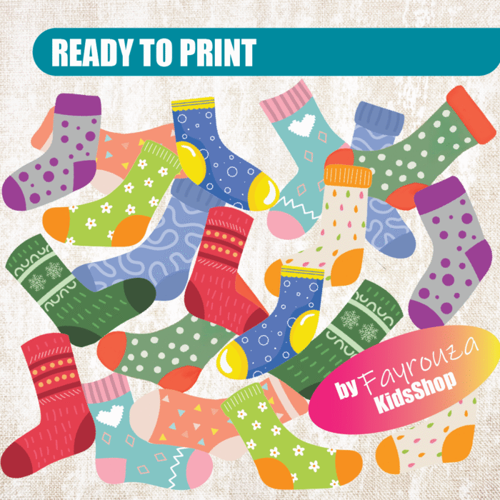 Sock Pair Matching Activity - Image 2