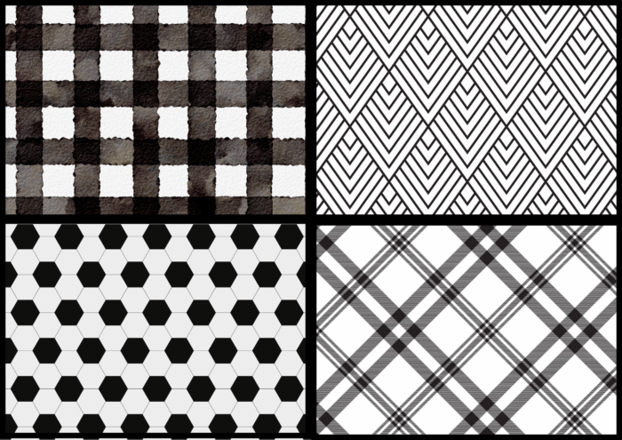 Black and White Pattern Matching Activity - Image 7