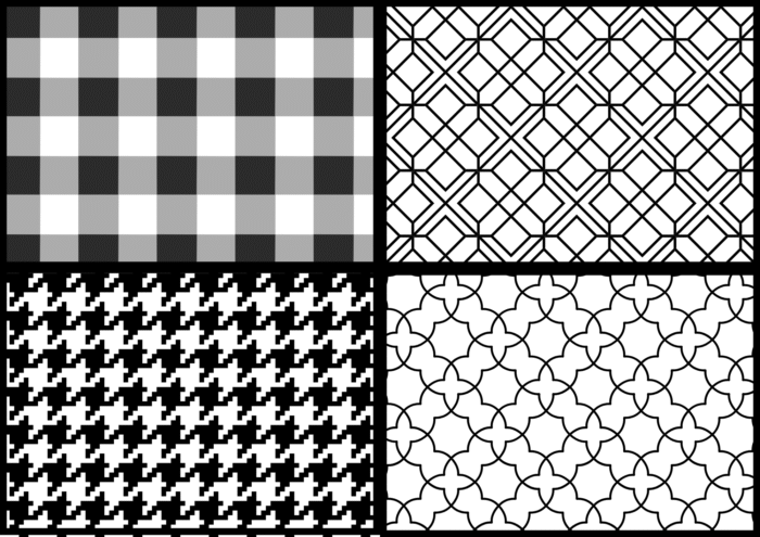 Black and White Pattern Matching Activity - Image 3