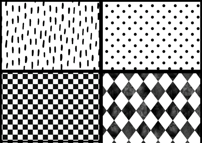 Black and White Pattern Matching Activity - Image 2